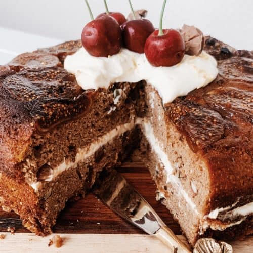 Dried Fig Carrot Cake