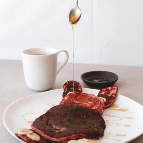 Beetroot & Nana Pancakes