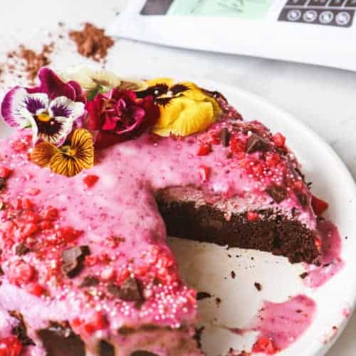 Brownie Berry Cheesecake