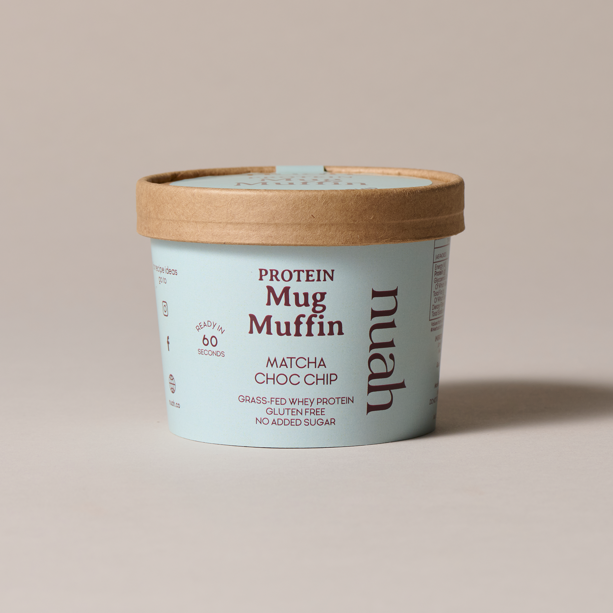 Matcha & Choc Chip Mug Muffin