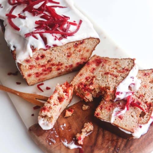 Ginger, Beet & Carrot Nana Loaf