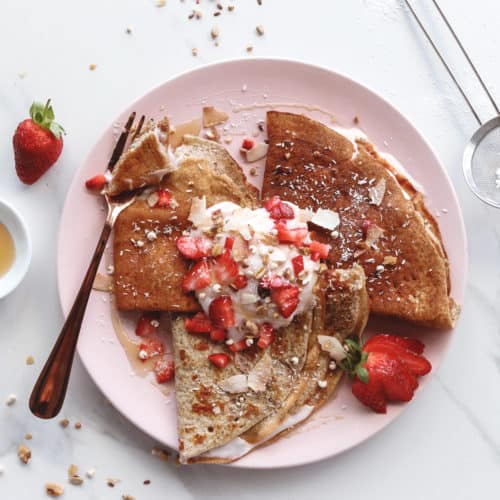 Strawberry Crepes