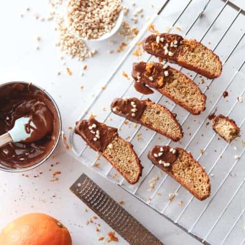 Almond & Orange Zest Biscotti’s
