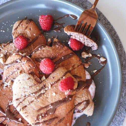 Beetroot Protein Pancakes