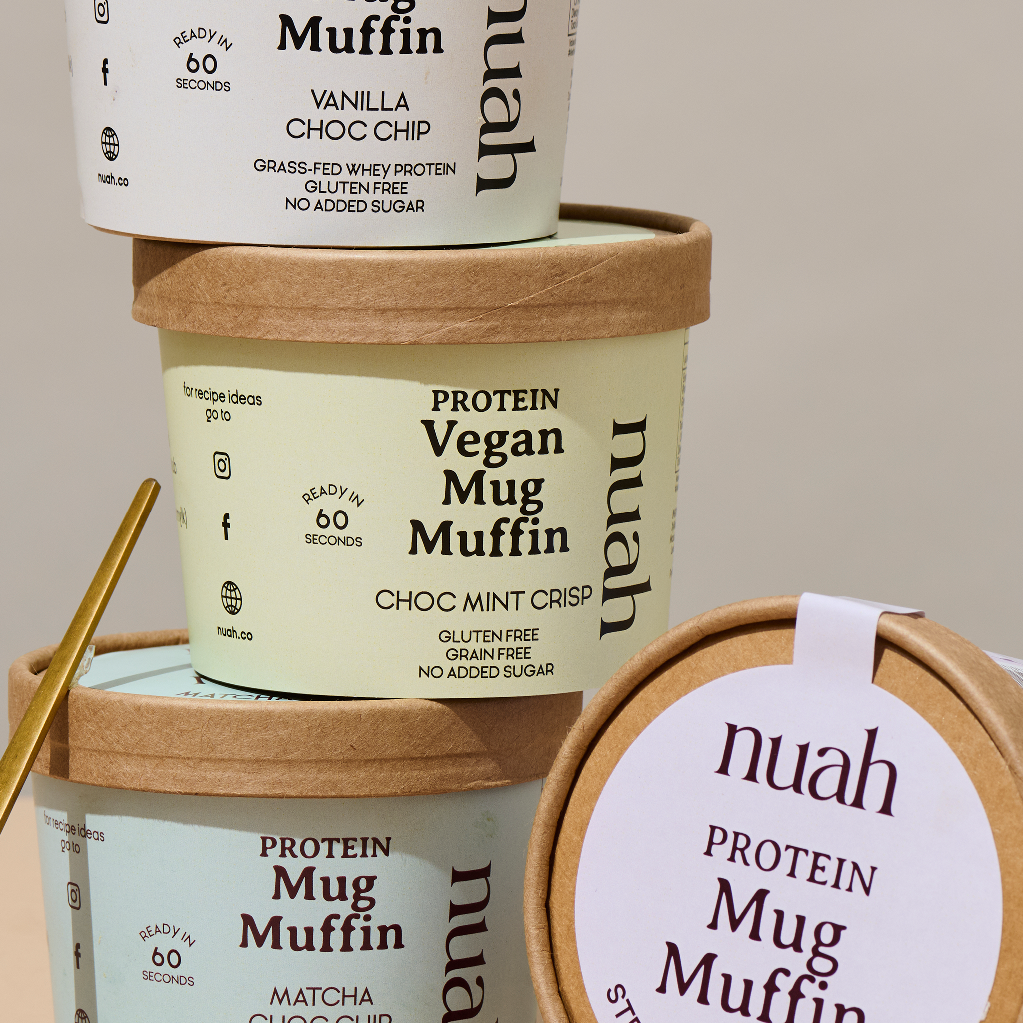 Vegan Mint Choc Crisp Mug Muffin